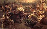Ilia Efimovich Repin Evenings china oil painting reproduction